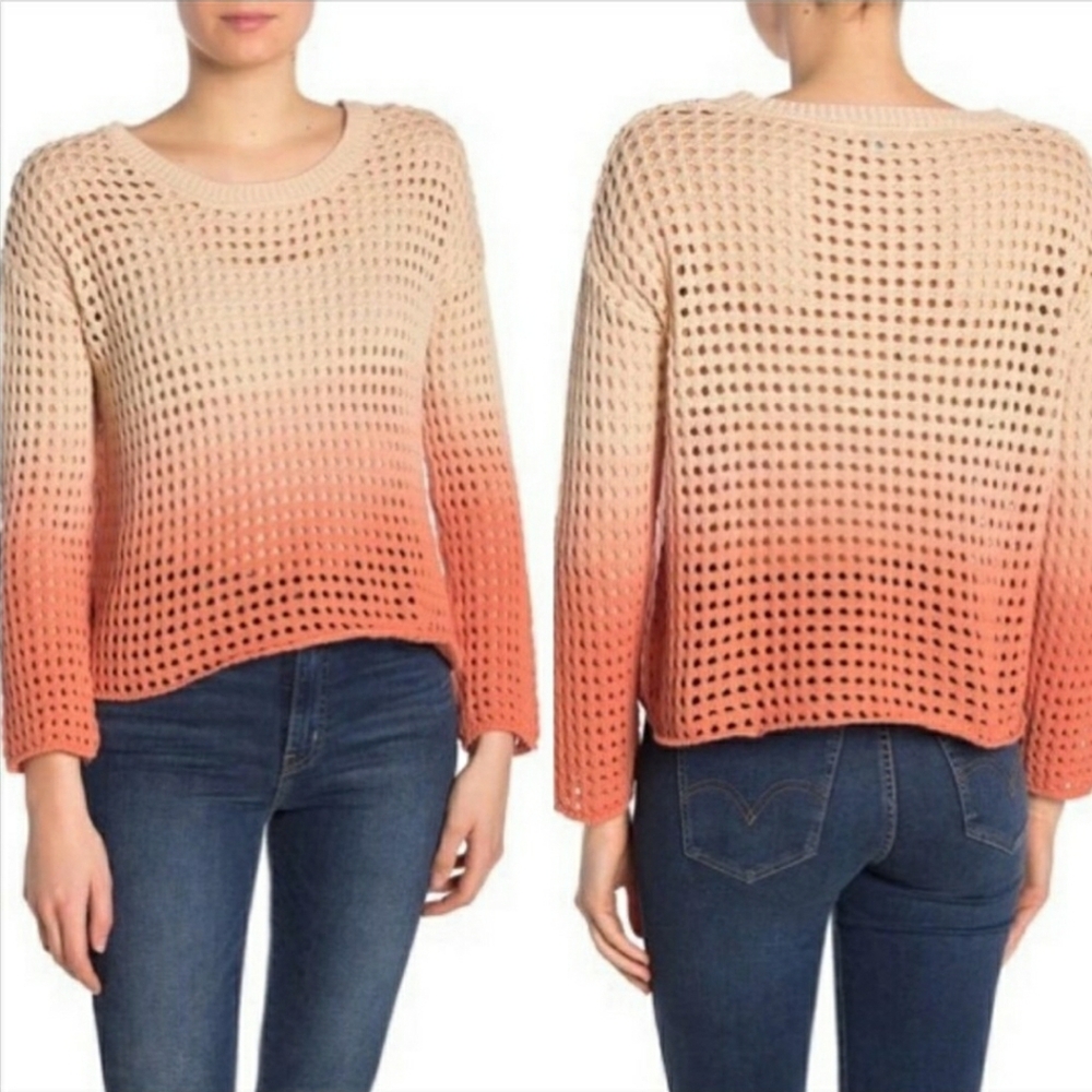Good Luck Gem Open Knit Sweater